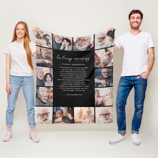 14-Foto für den Namen des Speichers und ein indivi Fleecedecke (Beispiel)