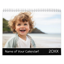 14 Foto mit Volldeckung - Personalisiert Kalender
