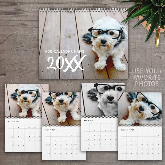 14 Foto - Whimsikaler Typ mit vollständiger Abdeck Kalender