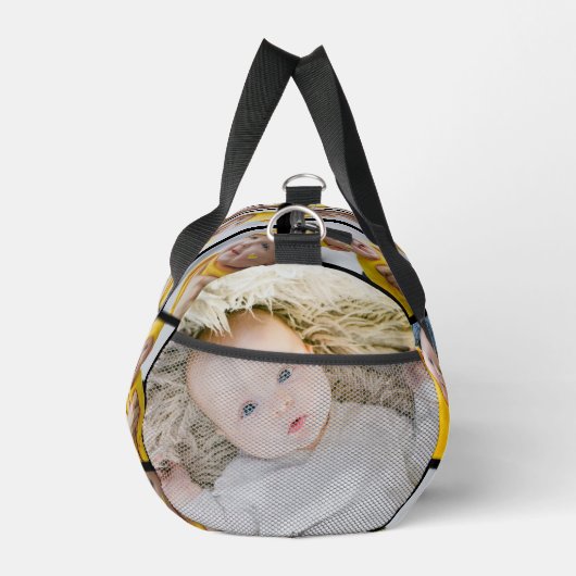 14 Fotomaterial Vorlage macht Spaß Duffle Bag (Rechts)