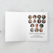 14 Fotos, die ich pflegte, um mit Legends Coworker Karte (Innenseite)