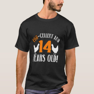14. Geburtstag 14 Jahre alter Hühnerfarmer Huhn  T-Shirt