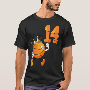 14. Geburtstag 14 Jahre Altes Basketballtheater Pa T-Shirt