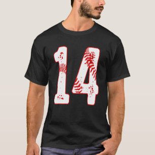 14. Geburtstag Baseballspieler Vierzehn 14 Jahre a T-Shirt