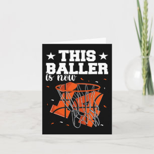 14. Geburtstag Basketball Boys Karte