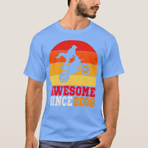 14. Geburtstag Dirt Bike 14 Jahre alt Vintager Ret T-Shirt