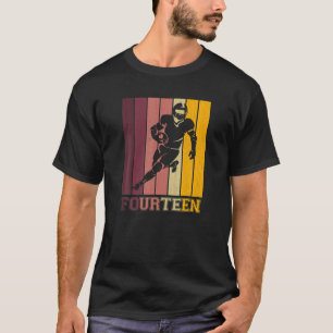 14. Geburtstag für Boys Football Player 14 Jahre a T-Shirt