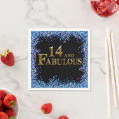 14. Geburtstag Serviette (Beispiel)