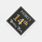 14. Geburtstagsparty - Extravagantes Drehbuch, Imi Serviette (Ecke)