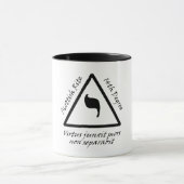 14. Grad-Motto Coffe Tasse (Zentrum)