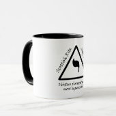 14. Grad-Motto Coffe Tasse (Vorderseite Links)