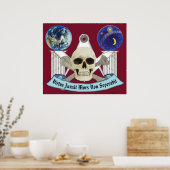 14. GRAD SKULL POSTER (Küche)