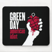 14 GREEN DAY logo Accessories Mouse Pads Mousepad (Vorne)