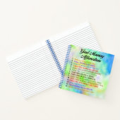 14 Gute Morgennachweise - positives Denken Notizblock (Innenseite)