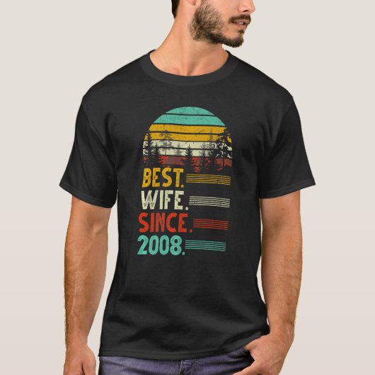 14. Hochzeit Jubiläum Funny Best Ehefrau Seit 2009 T-Shirt (Vorderseite)