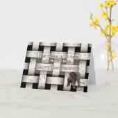 14. Hochzeit Karte (Gelbe Blume)