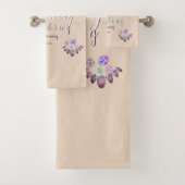 14. Hochzeitopfer und Elefanten Elfenbeinküste Badhandtuch Set (Insitu)