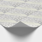 14. Hochzeitstag, Elfenbeinjubiläum Geschenkpapier (Ecke)