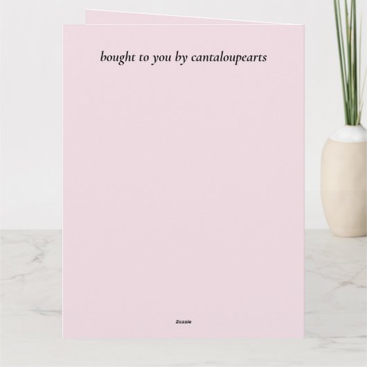 14. Hochzeitstag Karte (Rückseite)