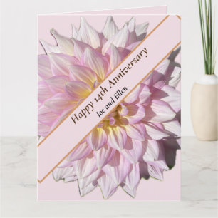 14. Hochzeitstag Karte