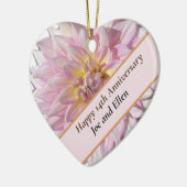 14. Hochzeitstag, Keramik Ornament (Links)