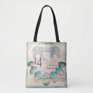 14. Ivory Opal JubiläumTote Tasche