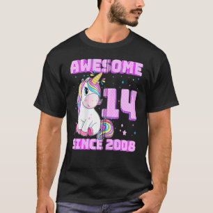 14 Jahre alt 14. Geburtstag Phantastisch seit 2008 T-Shirt