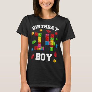 14 Jahre alt Gebäude Blöcke für Kinder 14. Geburts T-Shirt
