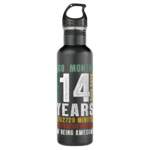 14 Jahre Phantastisch 14. Geburtstag Geschenkboys  Edelstahlflasche
