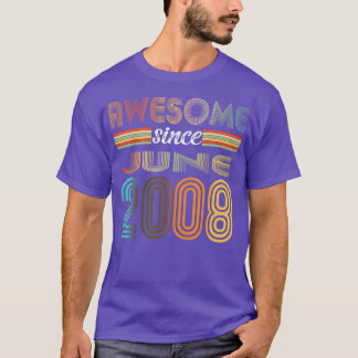 14 Jahre Phantastisch seit Juni 2008 14. Geburtsta T-Shirt