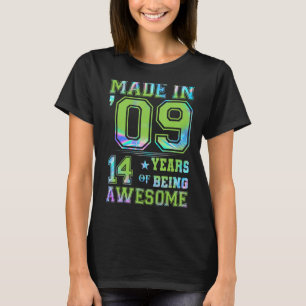14-jähriges Mädchen zum 14. Geburtstag Geboren im  T-Shirt