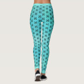 14. Jubiläums-Pfauenfedern Leggings (Rückseite)