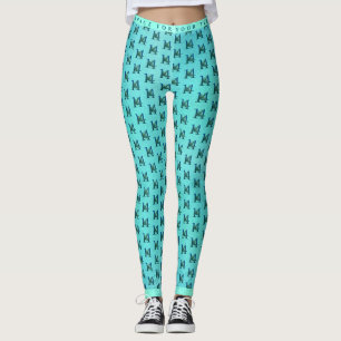 14. Jubiläums-Pfauenfedern Leggings