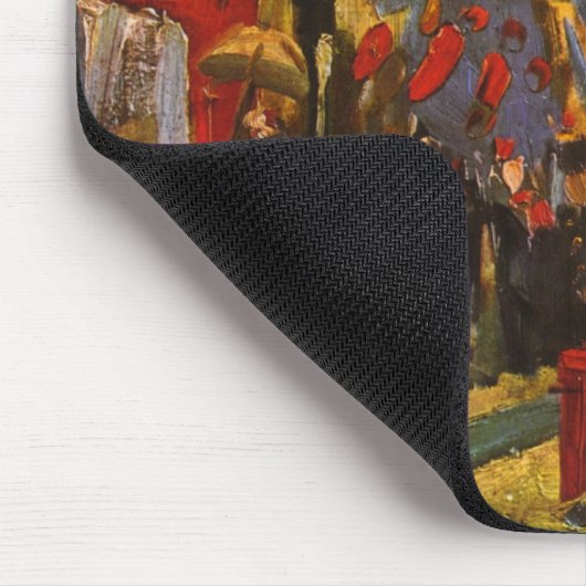 14. Juli Feier in Paris Van Gogh Fine Art Mousepad (Ecke)