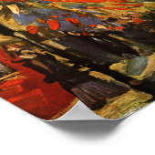 14. Juli Feier in Paris Van Gogh Fine Art Poster (Ecke)