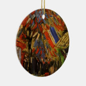 14. Juli Feier in Paris von Vincent van Gogh Keramik Ornament (Rechts)