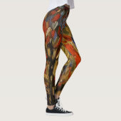 14. Juli Feier in Paris von Vincent van Gogh Leggings (Rechts)