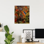 14. Juli-Feier in Paris von Vincent van Gogh Poster (Heimbüro)