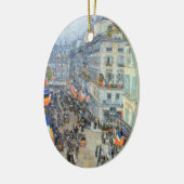 14. Juli, Rue Daunou von Childe Hassam Keramikornament (Links)