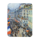 14. Juli, Rue Daunou von Childe Hassam Magnet (Vertikal)
