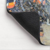 14. Juli, Rue Daunou von Childe Hassam Mousepad (Ecke)