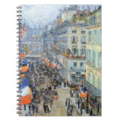 14. Juli, Rue Daunou von Childe Hassam Notizblock (Vorderseite)