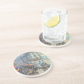 14. Juli, Rue Daunou von Childe Hassam Sandstein Untersetzer (Seite)