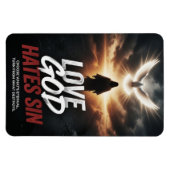 #14 Liebe Gott, hasse Sünde Magnet (Horizontal)