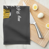 14 Muskeln aktiviert, wenn Sie ein Bier gießen. Geschirrtuch (Viertel Falte)