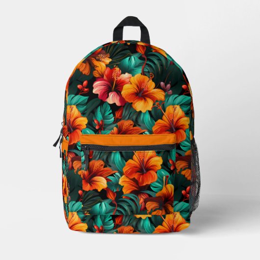 14 Muster Bedruckter Rucksack (Vorderseite)