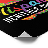 14.National Hispanic Erbe Monat alle Länder. Poster (Ecke)