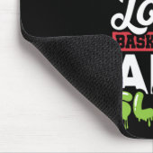 14.Nur ein Mädchen, das Basketball und Slime Liebe Mousepad (Ecke)