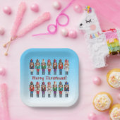 14 Nutty Nutcracker Toy Soldiers Pappteller (Party)