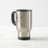 14 Oz Stainless Steel Travel Mug mit Lid Reisebecher (Vorderseite Links)